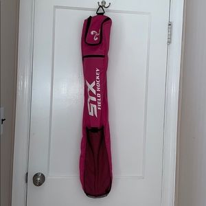 Pink field hockey bag
